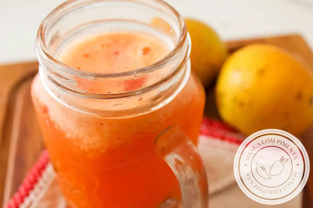 Suco De Laranja Cenoura E Gengibre Manga Pimenta