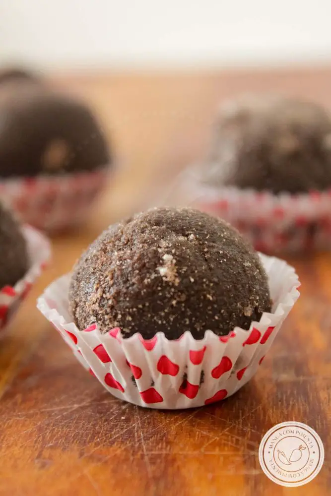 Brigadeiro De Batata Doce Chocolate Manga Pimenta