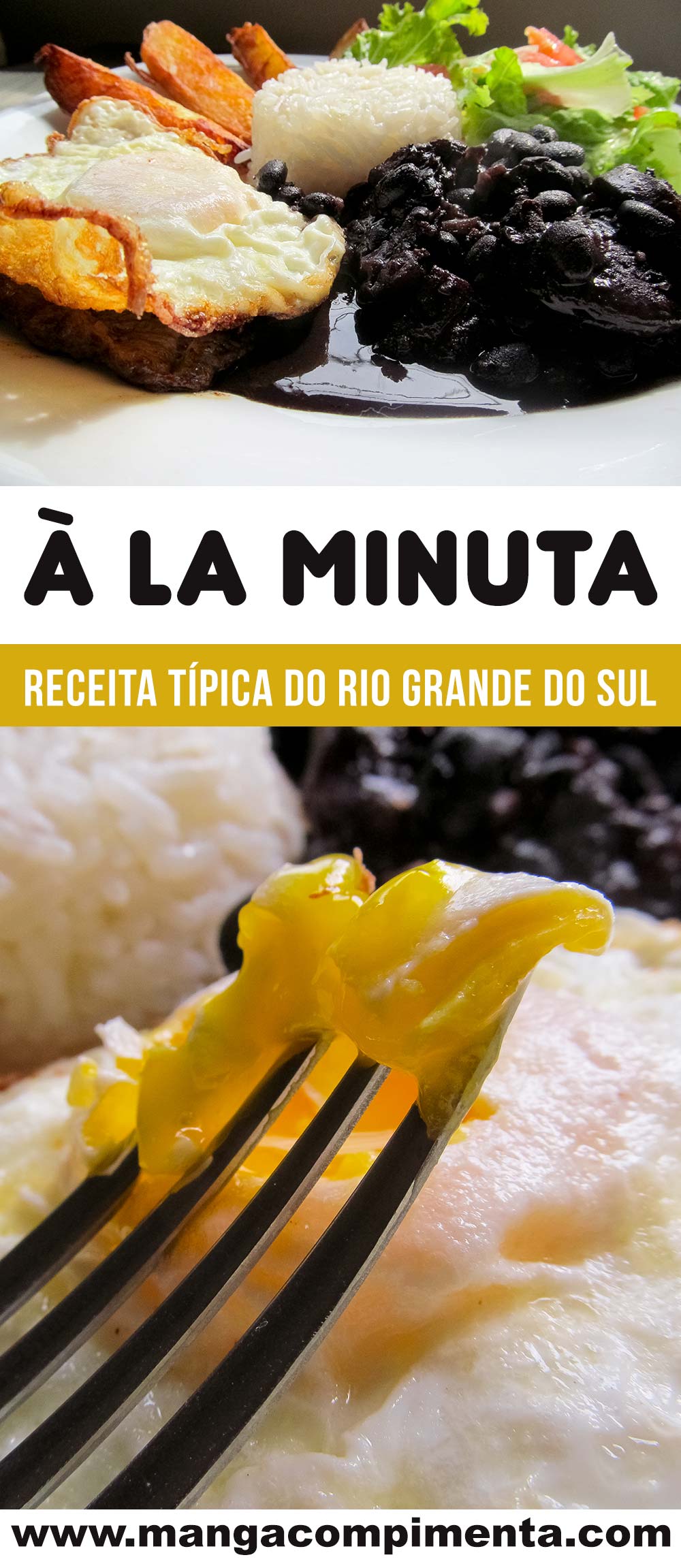 À La Minuta - um prato simples e muito querido por aqui!
