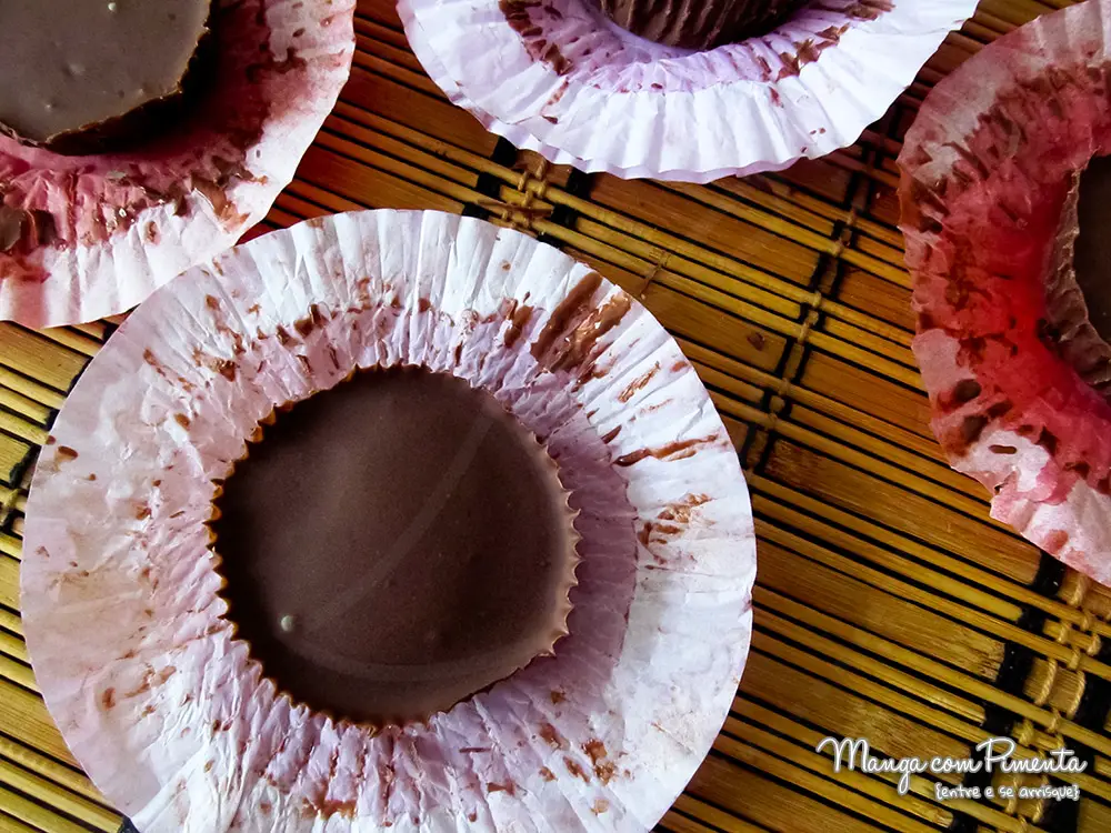 Receita de Reese’s - Chocolate recheado com Amendoim