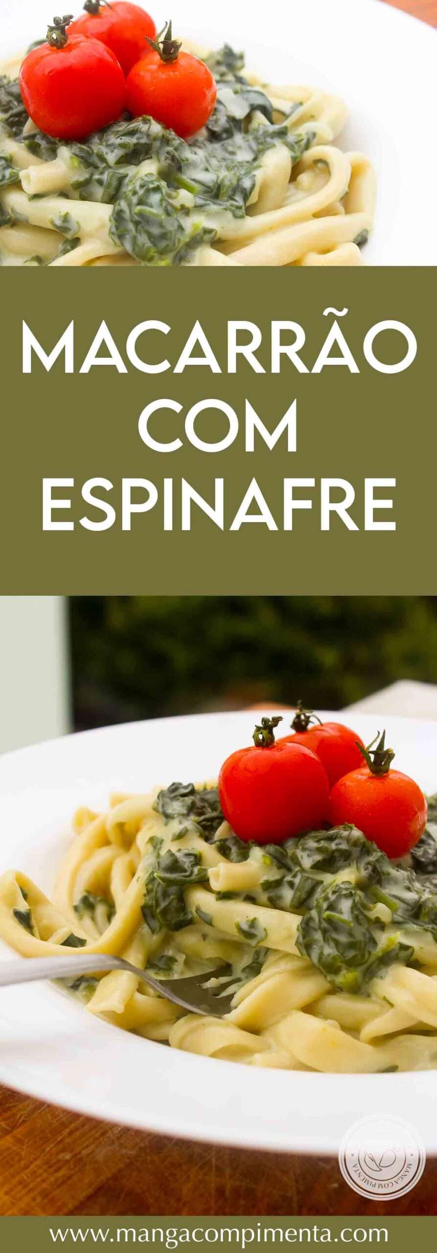 Receita de Macarrão com Espinafre - para um almoço delicioso durante a semana!