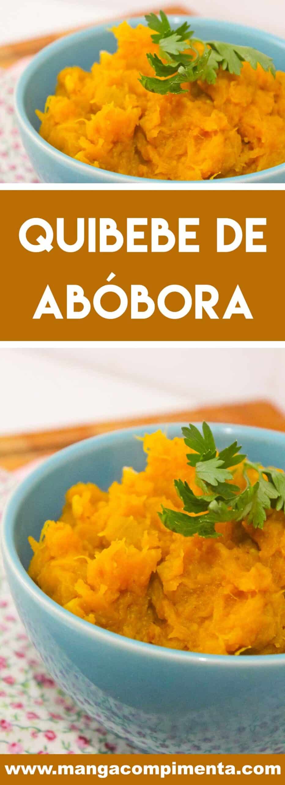 Receita de Quibebe de Abóbora - prato simples e delicioso para o almoço da semana.