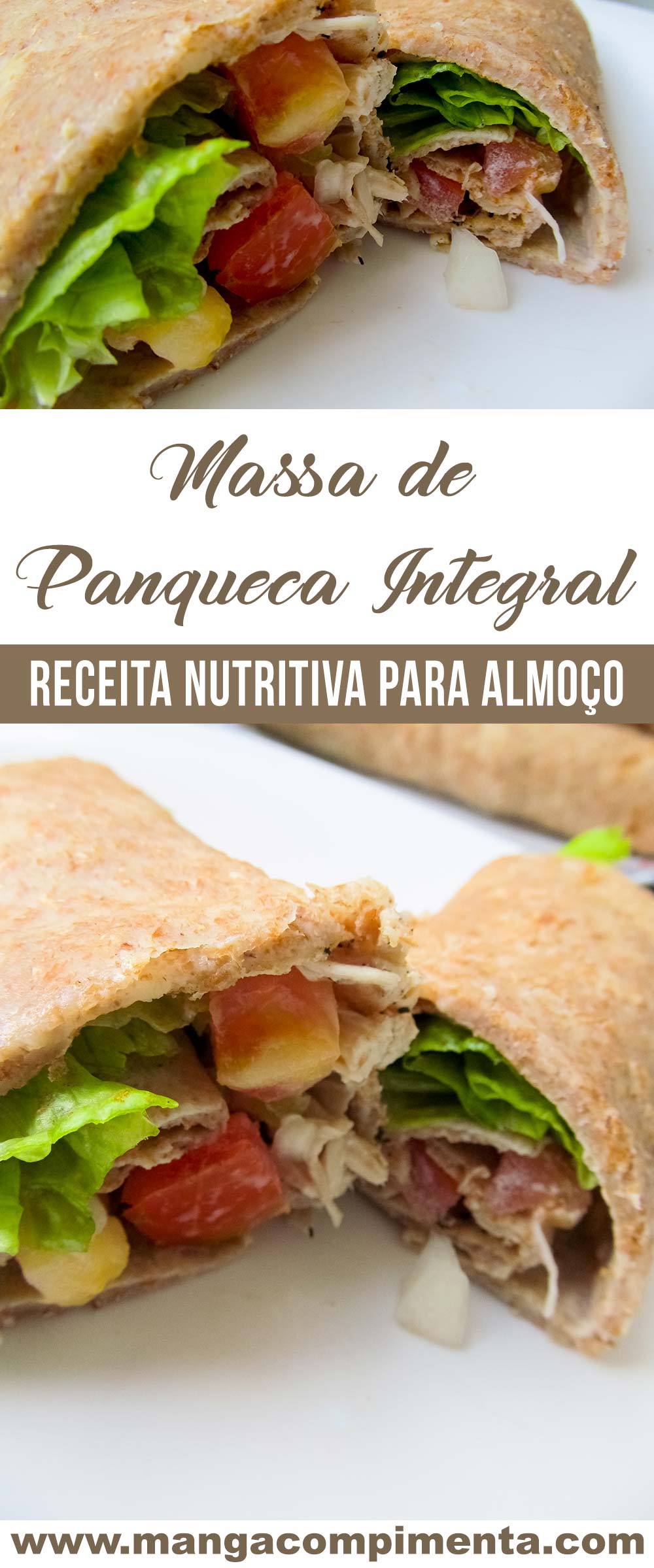 Massa de Panqueca Integral - um prato nutritivo e delicioso para o verão!