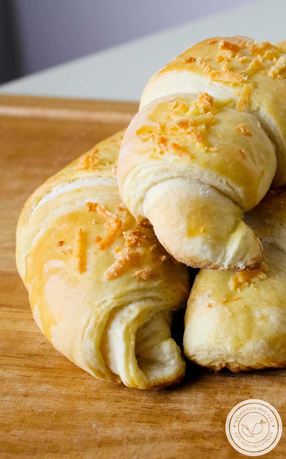 Croissant Fácil, fácil de fazer e fácil de comer... uma delícia!