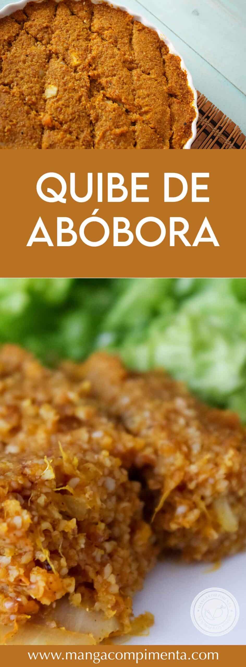 Receita de Quibe de Abóbora - um prato vegetariano delicioso para fazer em casa!