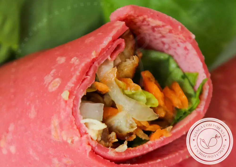 Receita de Massa de Panqueca de Beterraba - uma cor linda e apetitosa para o seu prato!