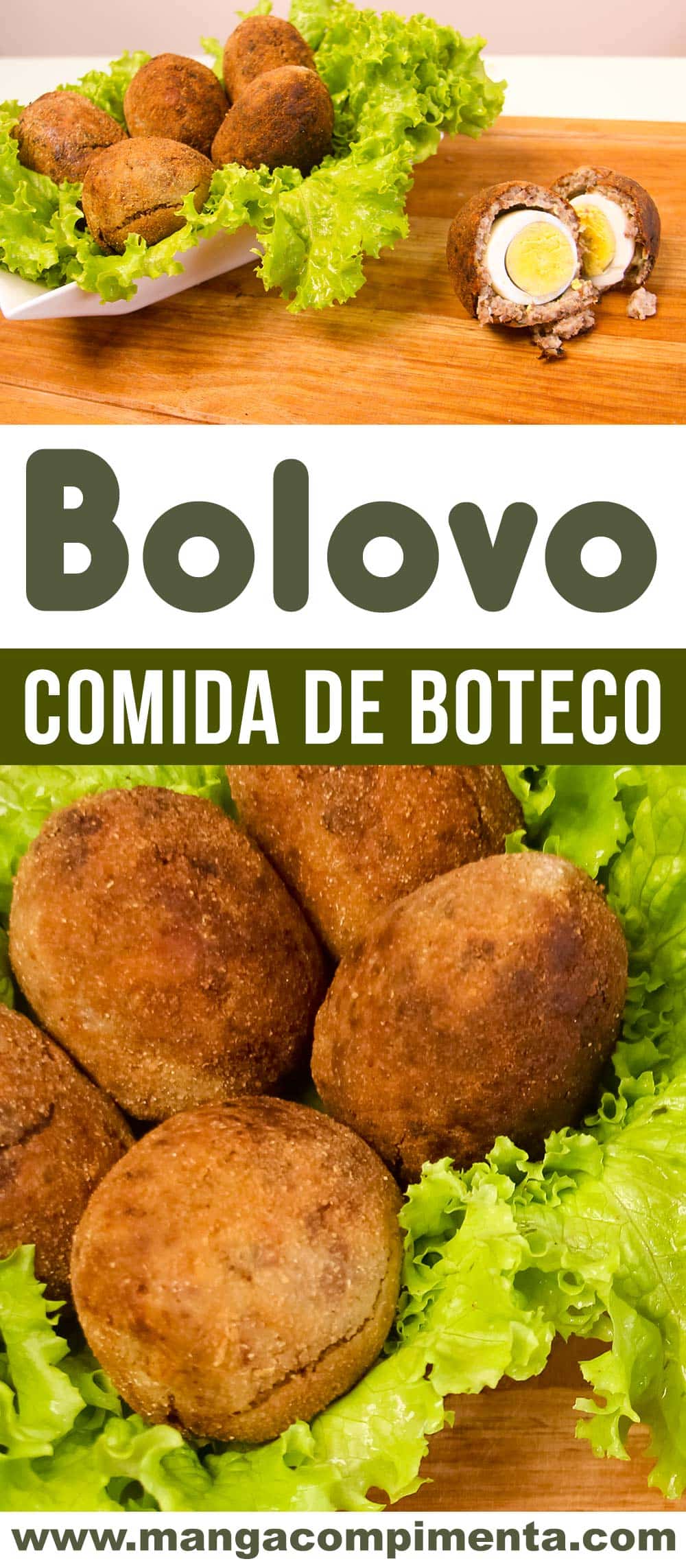 Bolovo - Comida de Boteco, perfeito para petiscar com os amigos!