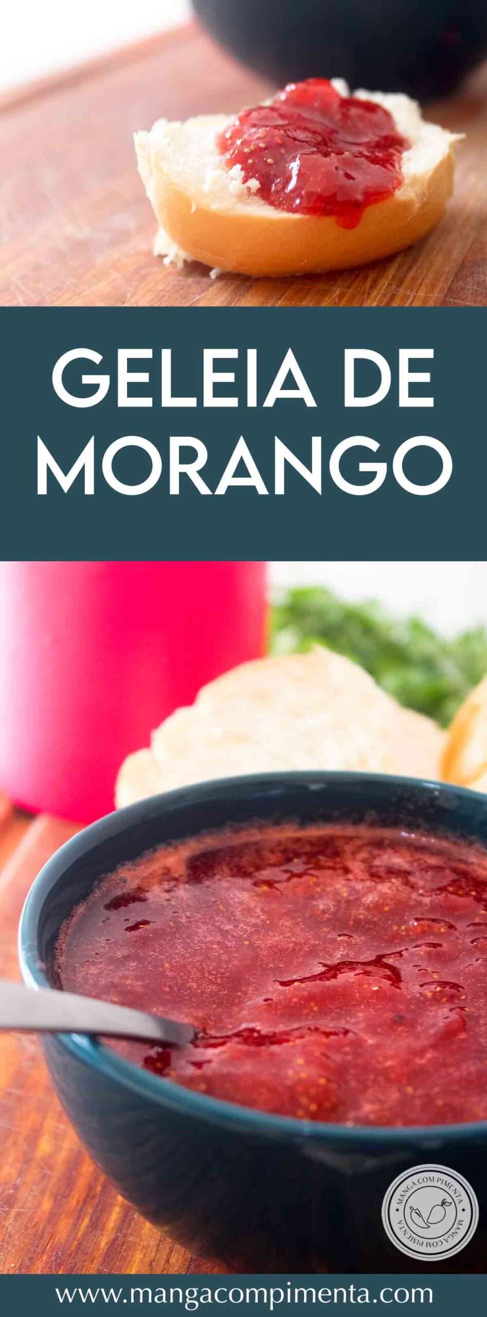Receita de Geleia de Morango - para o café da manhã ou lanche da tarde!