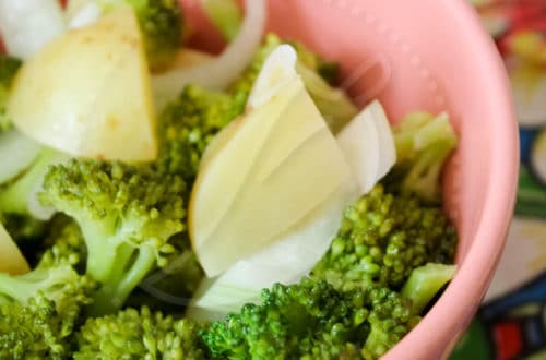 Salada de Brócolis e Batata