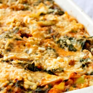 Torta Pizza de Espinafre com Brócolis
