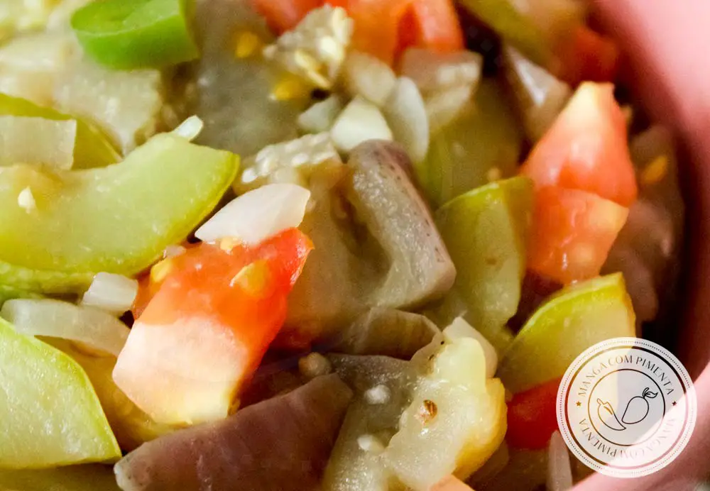 Salada de Berinjela com Abobrinha - Comidinhas do Bem - perfeito para o almoço da semana!
