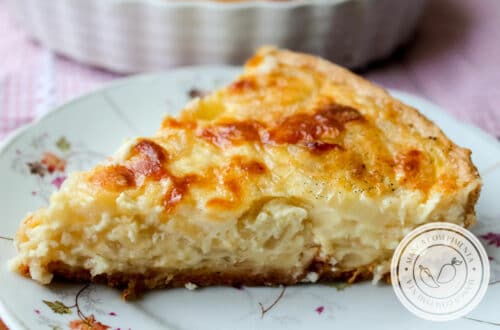 Receita de Torta de Cebola -  um prato simples e delicioso para servir nas Festas de Final de ano ou no Final de Semana!