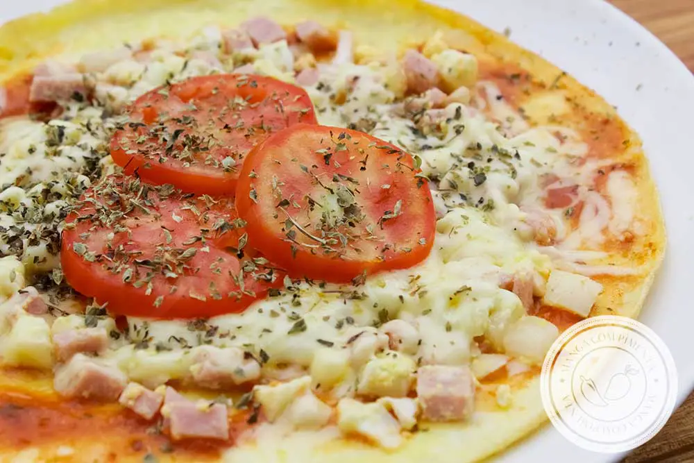 Receita de Pizza Omelete ou Omelete Pizza - prepare um lanche delicioso para um almoço rápido.