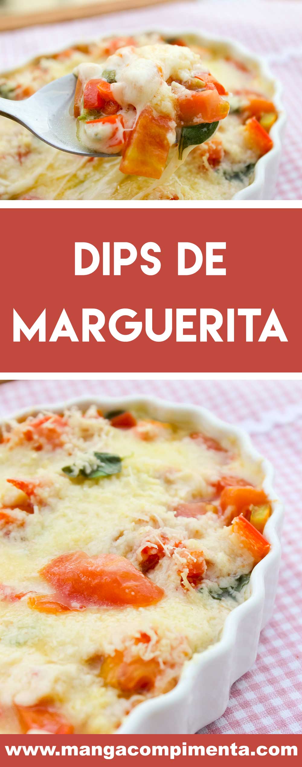 Receita de Dips de Marguerita - uma receita fácil e deliciosa para petiscar.
