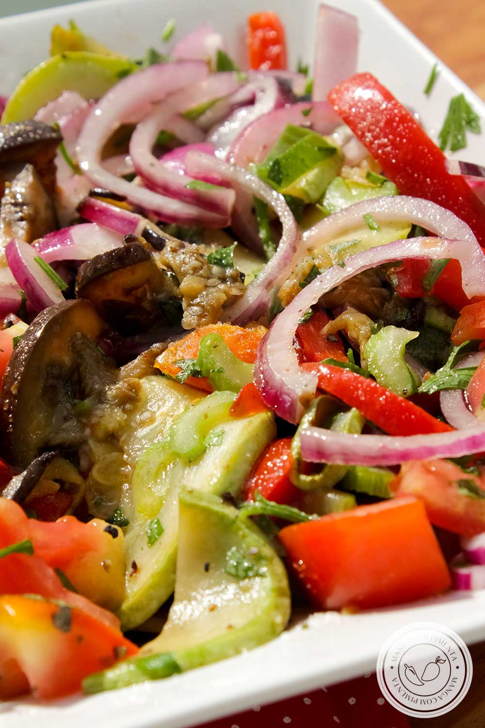 Receita de Salada Ratatouille - comidinhas do bem para o verão!