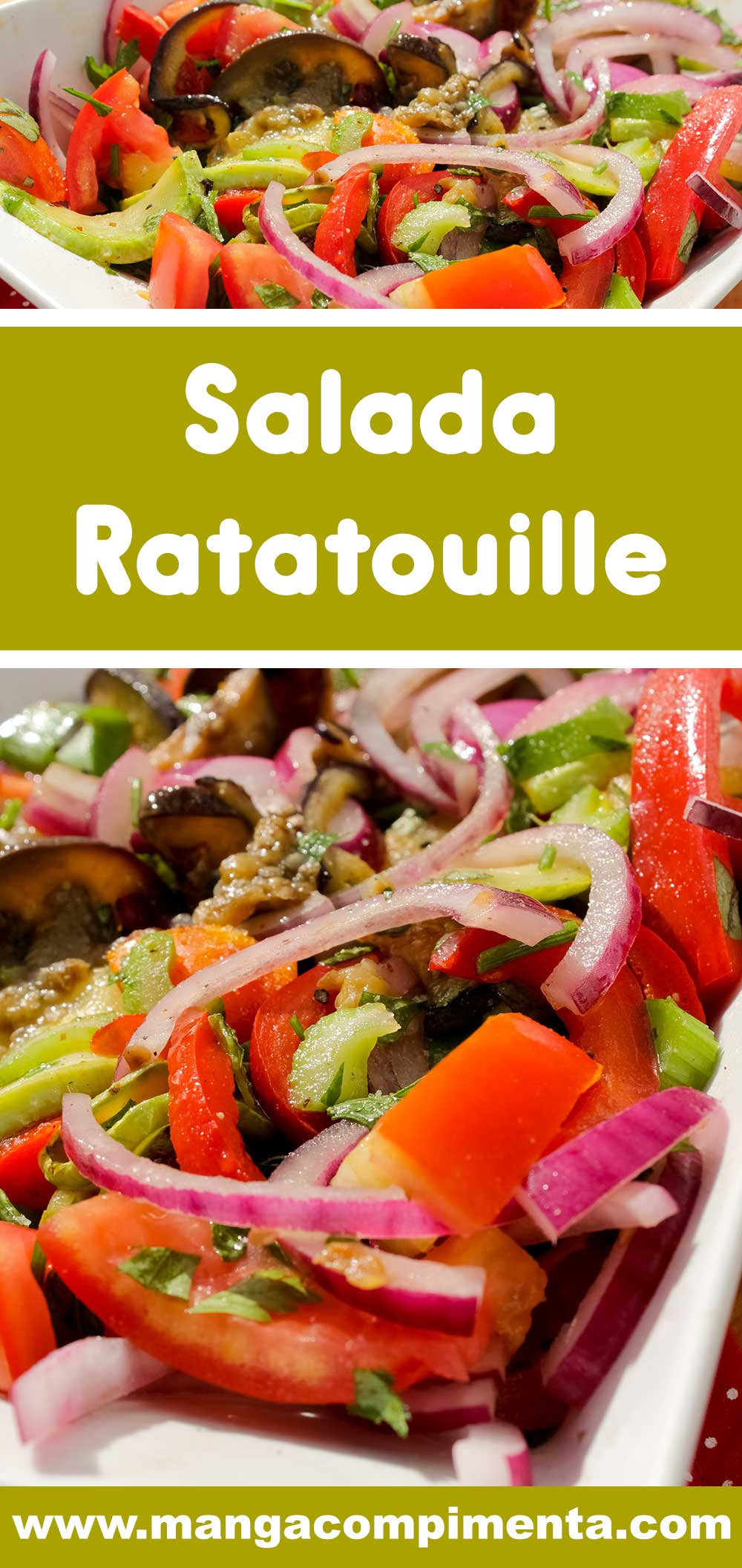 Receita de Salada Ratatouille - comidinhas do bem para o verão!
