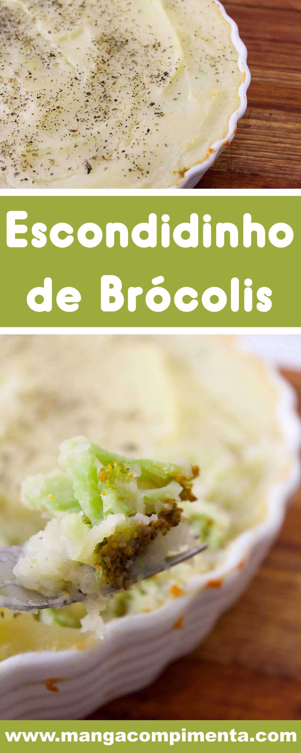 Receita de Escondidinho de Brócolis - prepare esse prato delicioso para o almoço da semana.