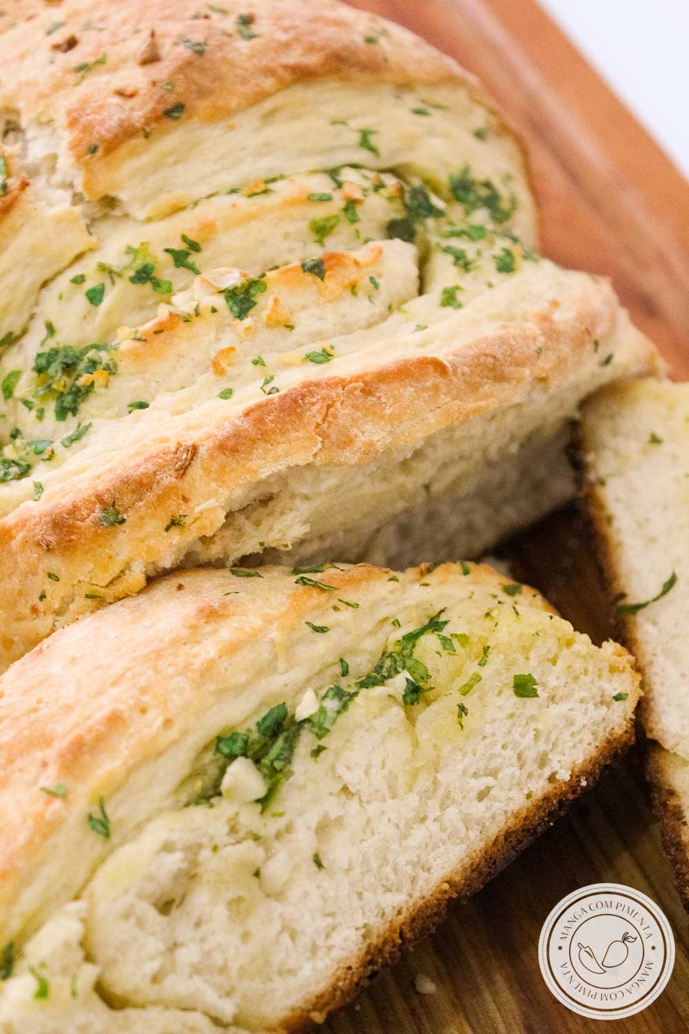 Receita de Pão de Alho e Manteiga Caseiro - prepare para o lanche da tarde ou para acompanhar aquele churrasco delicioso.