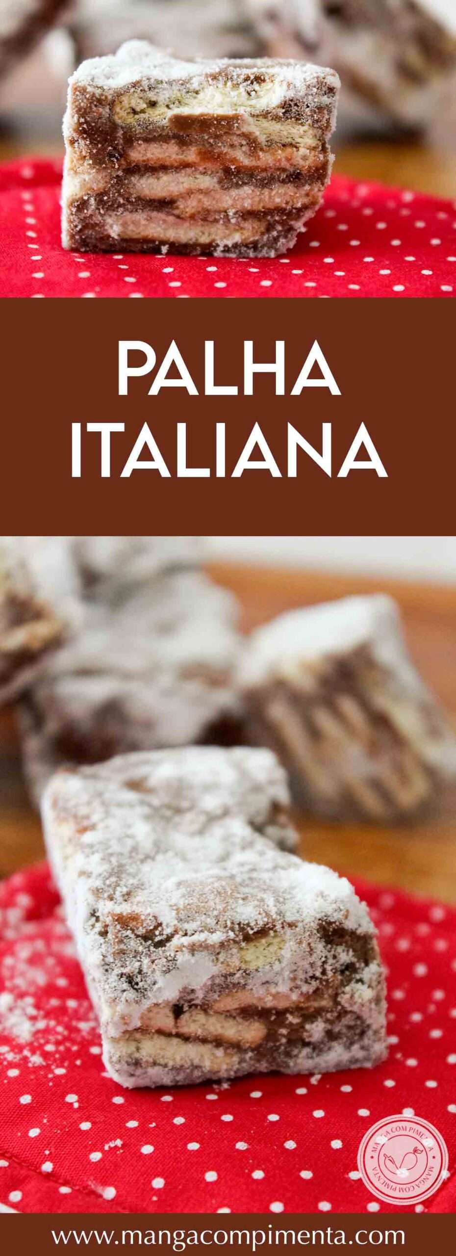 Receita de Palha Italiana - um doce para comer no final da tarde!