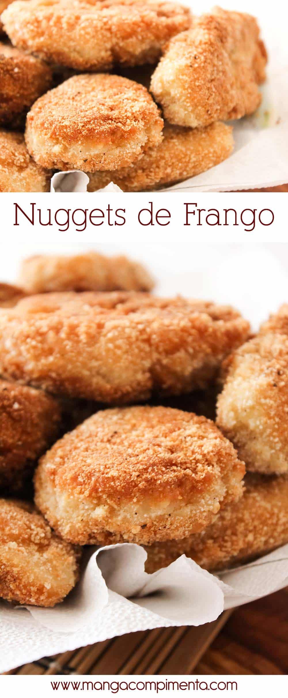 Nuggets de Frango - saudável para o almoço da criançada!