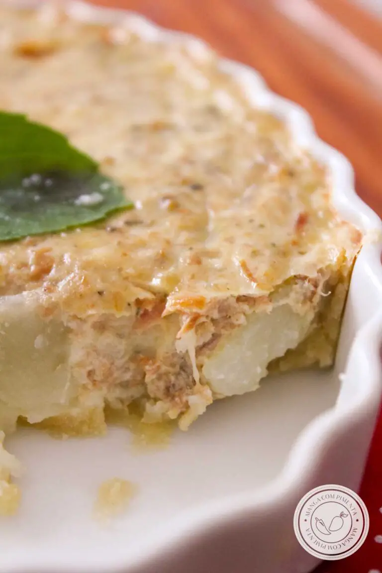 Quiche de Atum e Batata Verão Manga com Pimenta