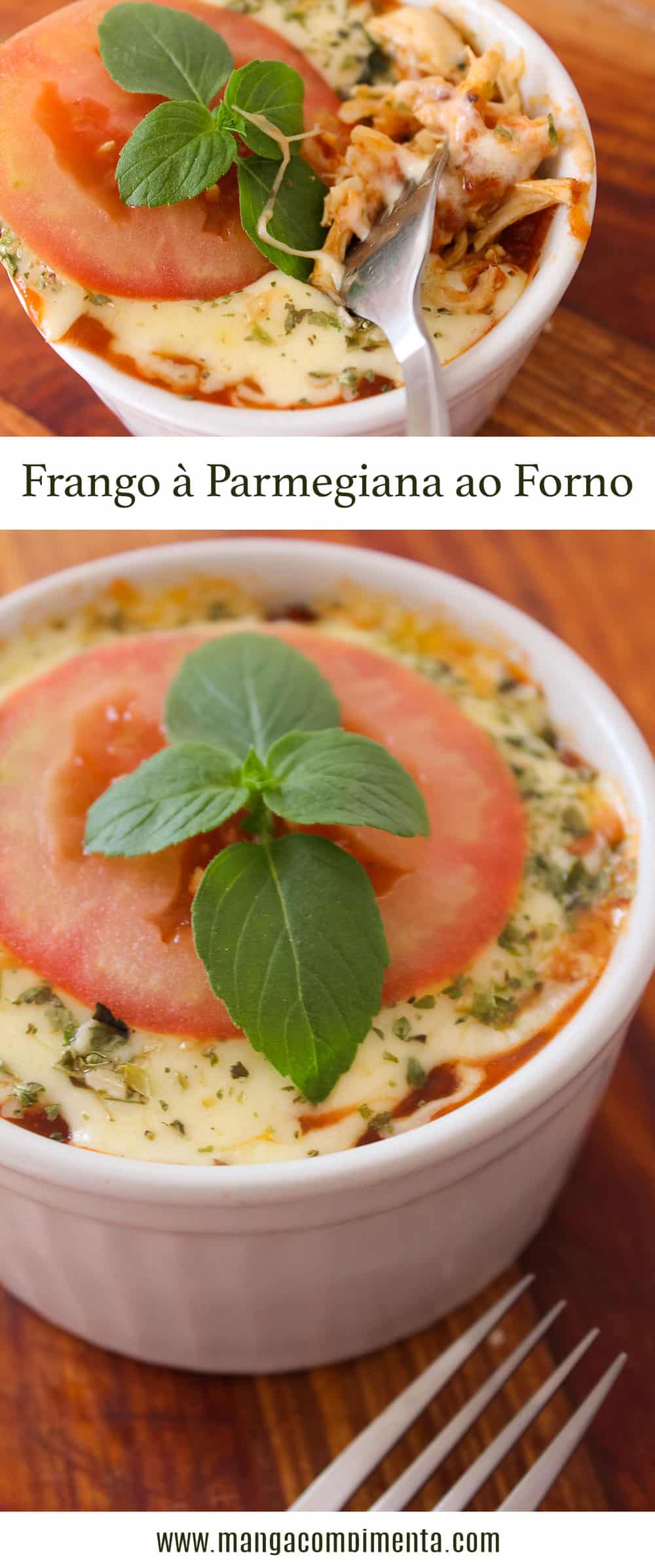 Frango à Parmegiana ao Forno - para um almoço especial durante a semana!