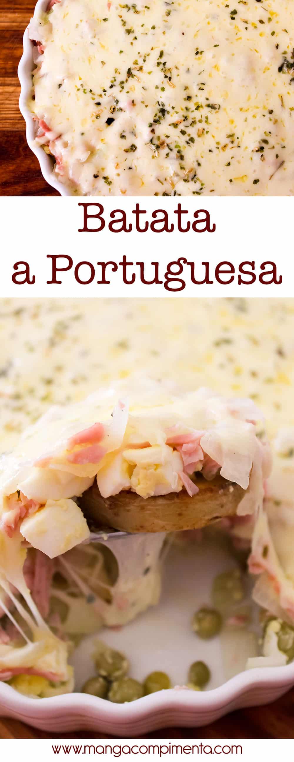 Batata a Portuguesa – perfeito para um almoço ou lanche