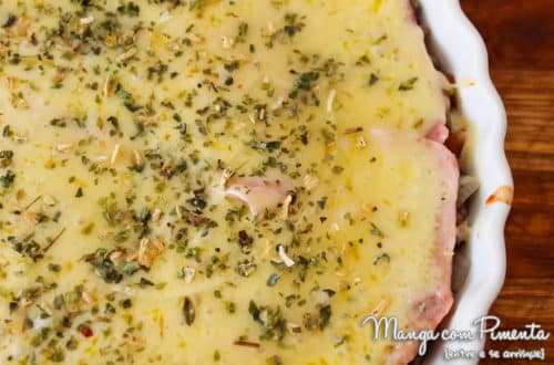Carne Moída à Parmegiana com Presunto e Queijo - para um almoço diferente na semana!