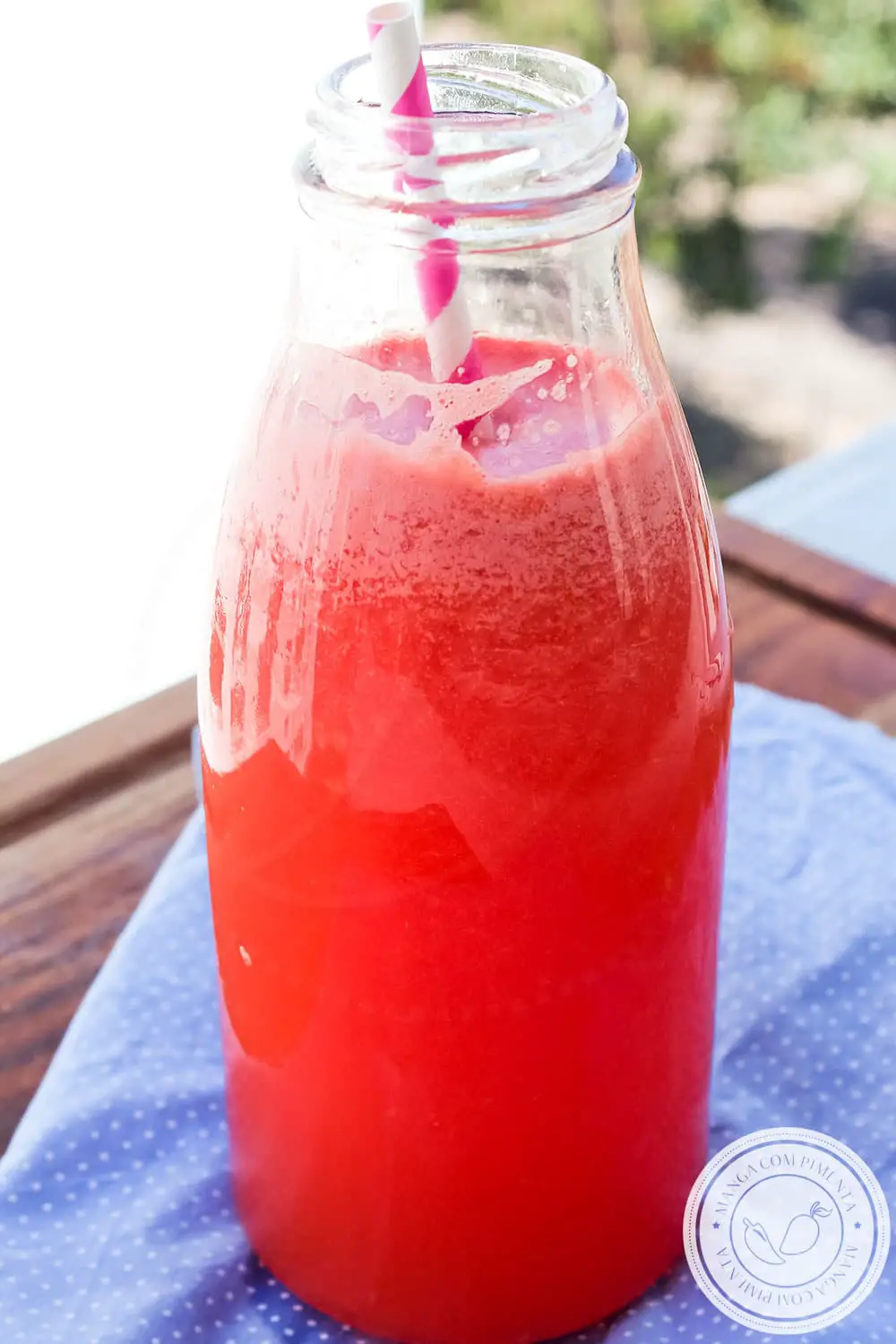 Aprenda a fazer uma Limonada de Melancia - bebida delícia para se refrescar nesse calor!