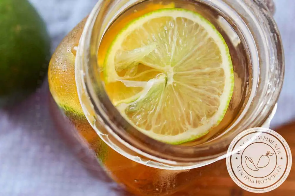 Chá Mate com Limão Gelado - Aprenda a fazer essa bebida deliciosa neste Verão!