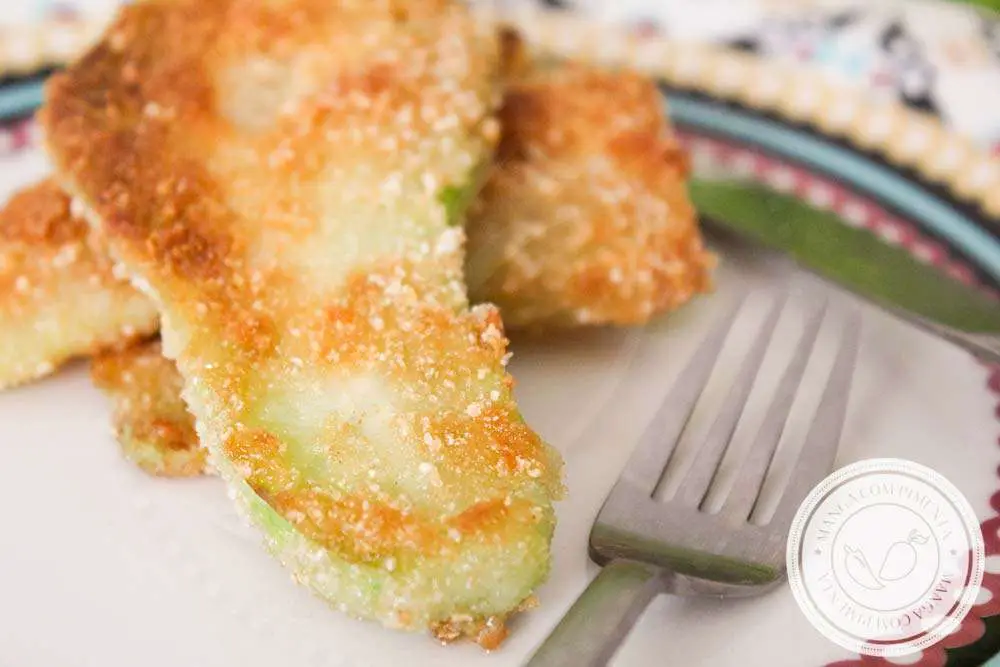Chuchu Frito à Milanesa