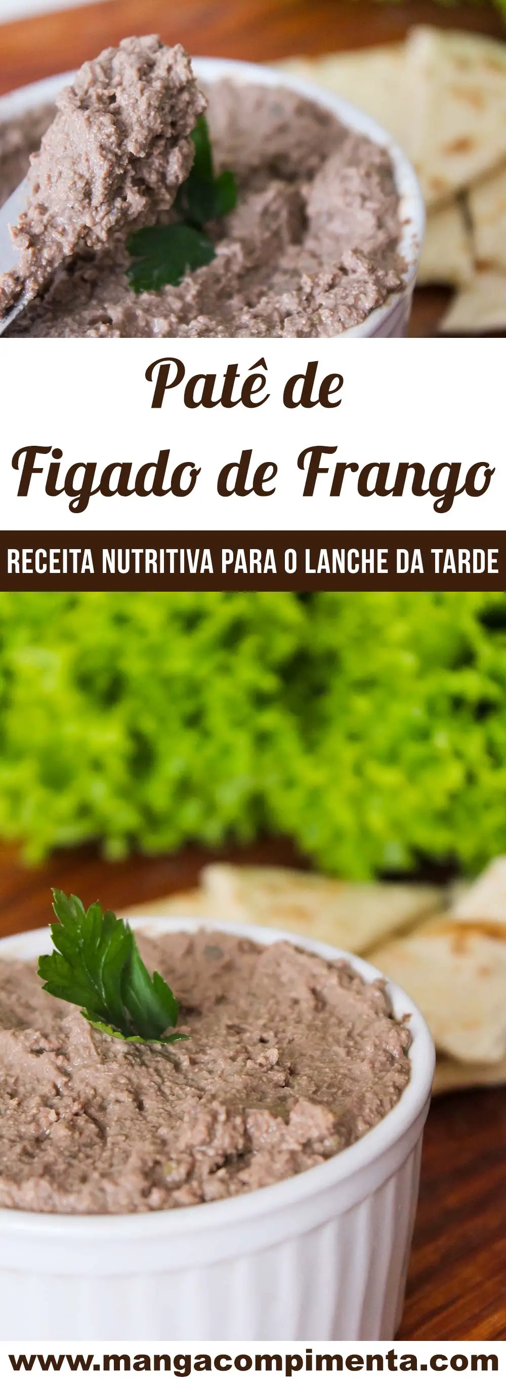 Patê de Fígado de Frango | Petisco delicioso e nutritivo, ótimo para criançada e para quem está grávida ou amamentando.