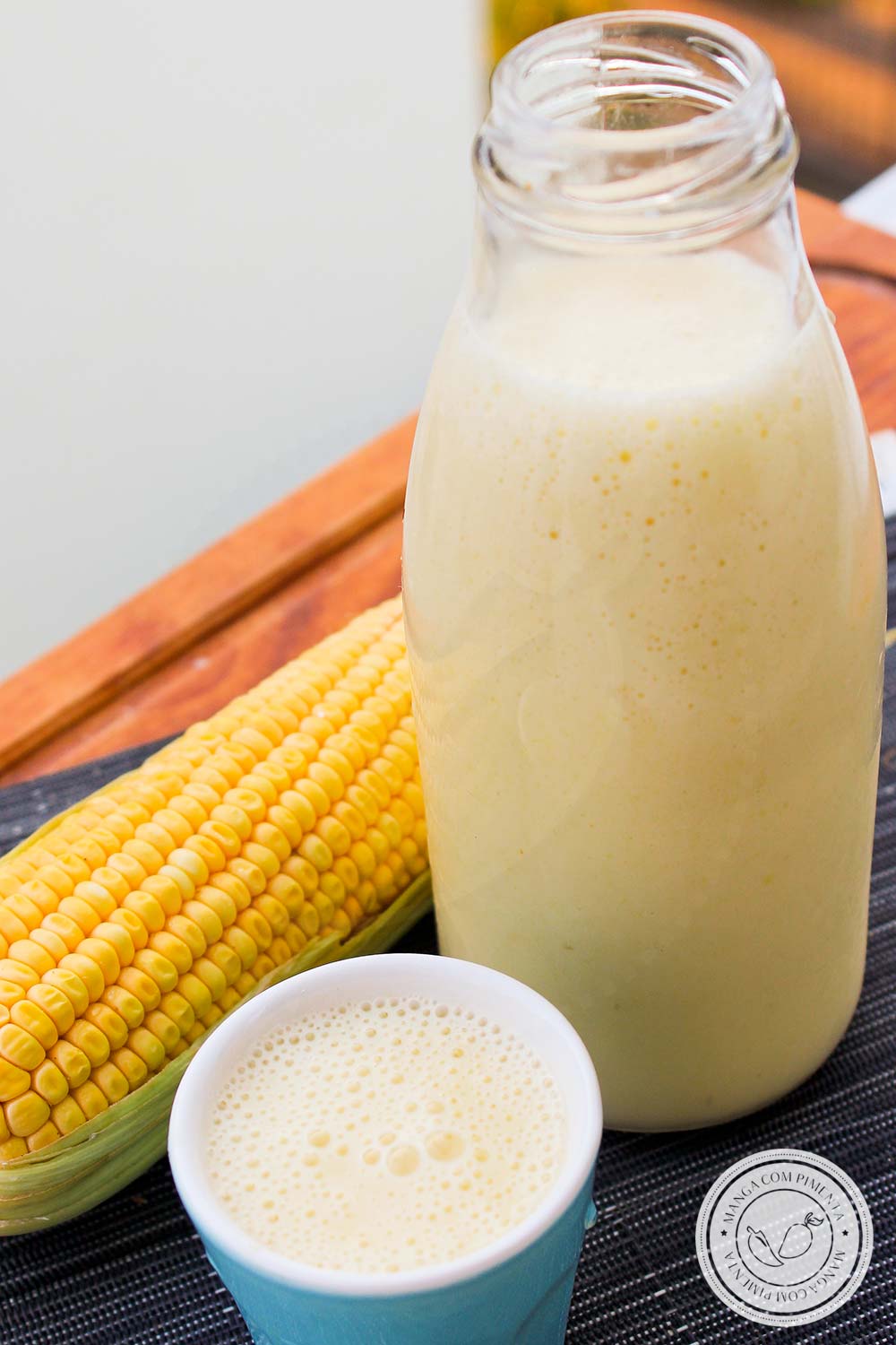 Suco de Milho Verde Cremoso | Aprenda a fazer essa bebida com gostinho do interior!