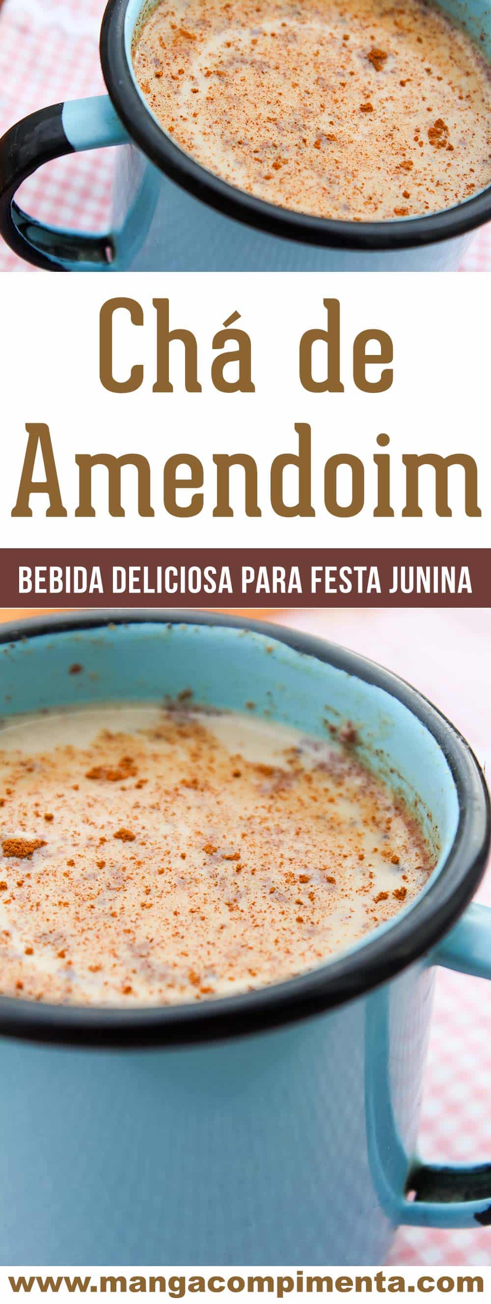 Chá de Amendoim - uma delícia para beber na Festa Junina ou em casa nos dias frios!