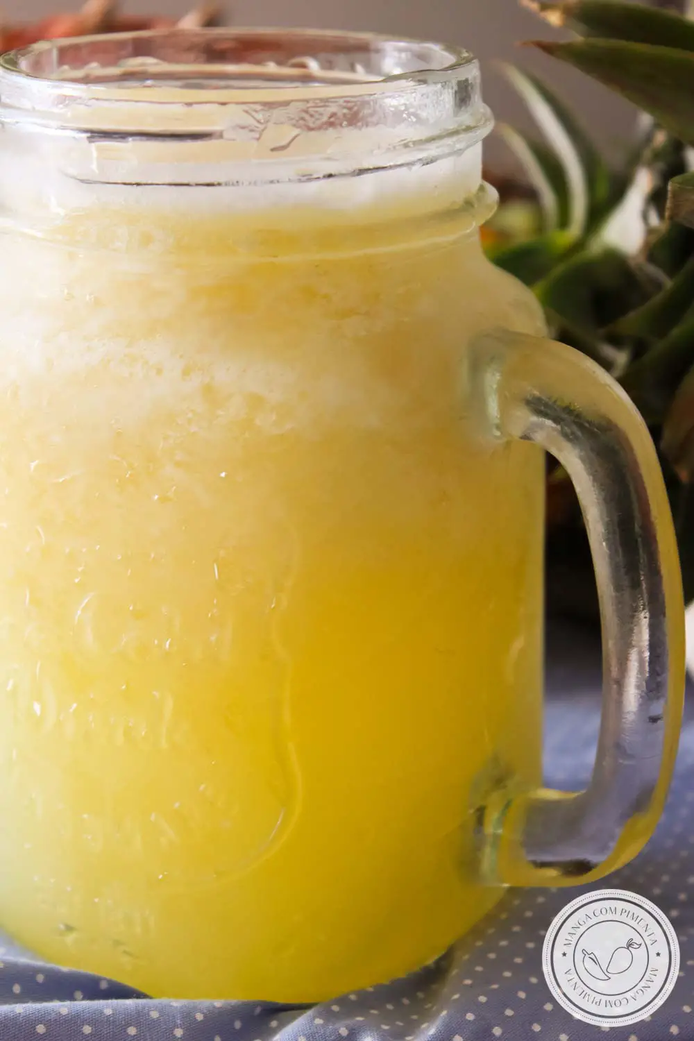 Limonada de Abacaxi com Gengibre - uma bebida refrescante para qualquer momento do dia!
