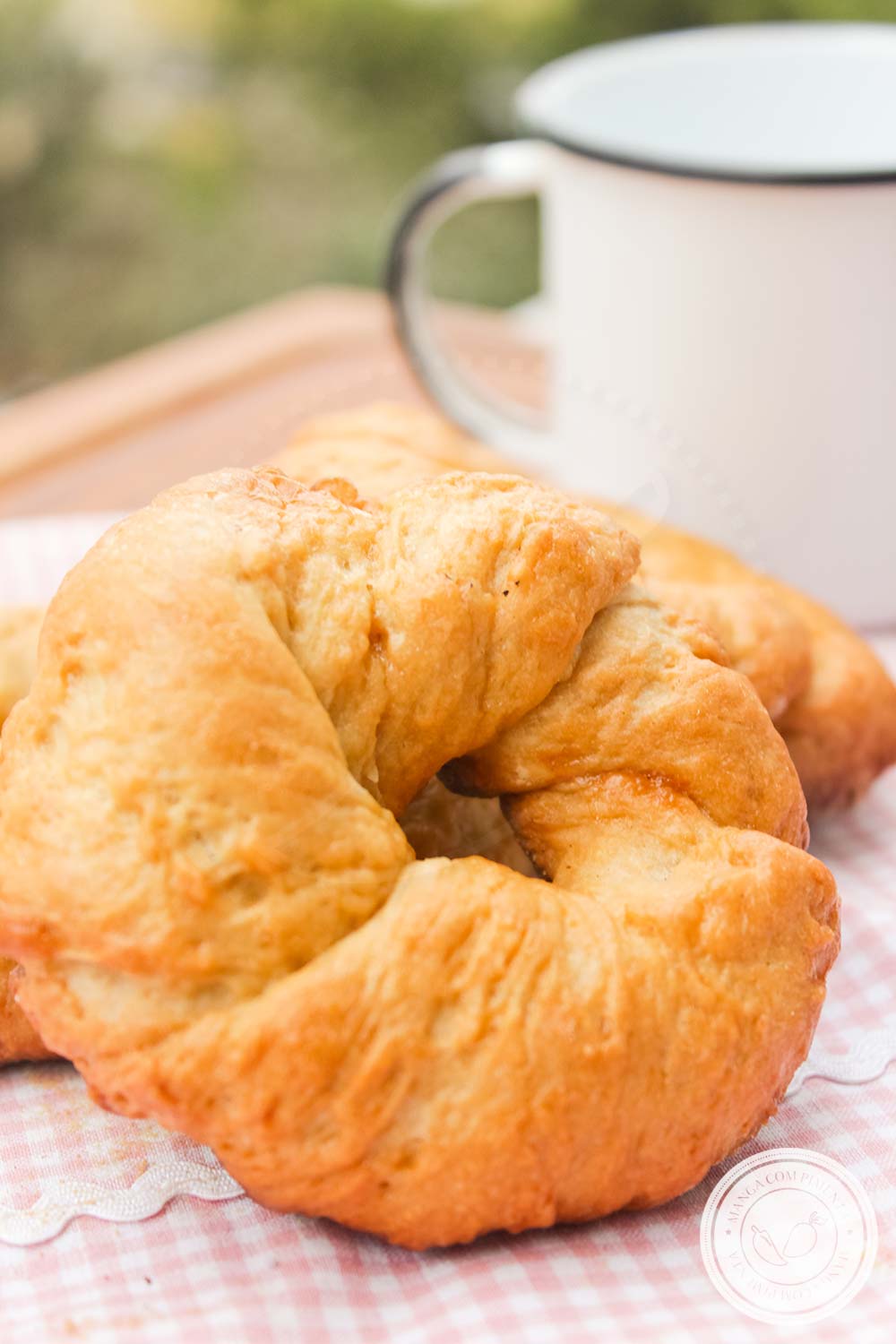 Rosquinha Caseira Mineira - um pão doce para servir no café da manhã ou para comer no lanche da tarde!