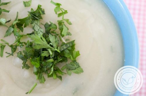 Sopa Creme de Batata - aproveite os dias frios para fazer uma comidinha bem quentinha!