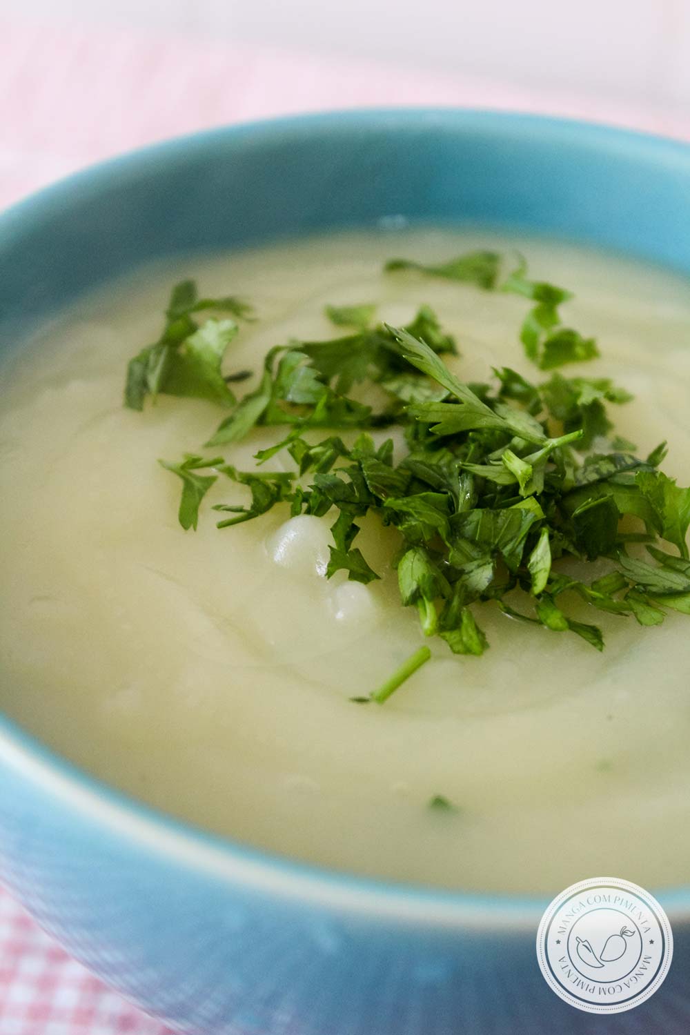 Sopa Creme de Batata - aproveite os dias frios para fazer uma comidinha bem quentinha!
