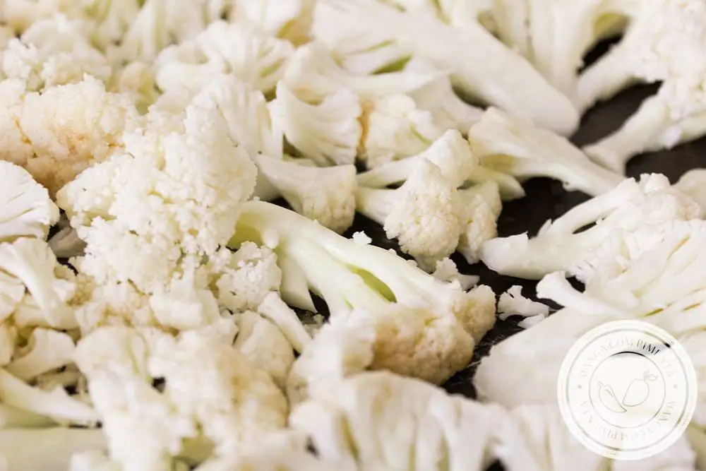 Couve-flor Assada no Forno - para quem procura praticidade e um prato delicioso para o almoço ou jantar!
