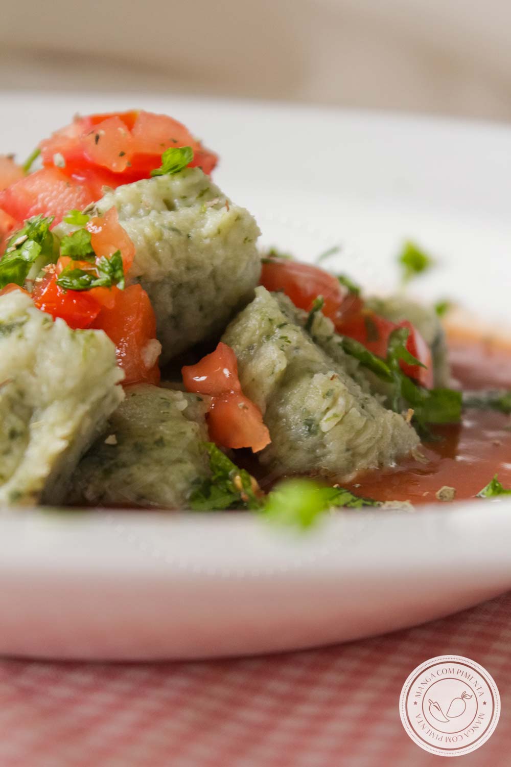Nhoque de Espinafre com Batata - para um almoço caseiro e delicioso no final de semana!