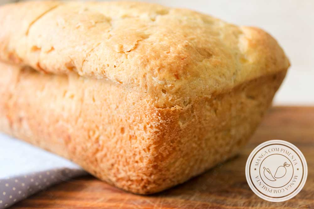 Receita de Pão de Forma de Batata - para servir no café da manhã ou lanche da tarde.