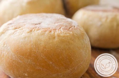 Receita de Muffins Inglês Caseiro - um pãozinho inglês para o lanche da tarde!