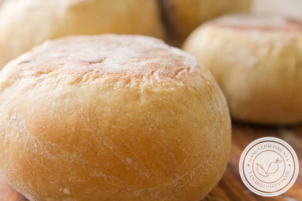 Receita de Muffins Inglês Caseiro - um pãozinho inglês para o lanche da tarde!