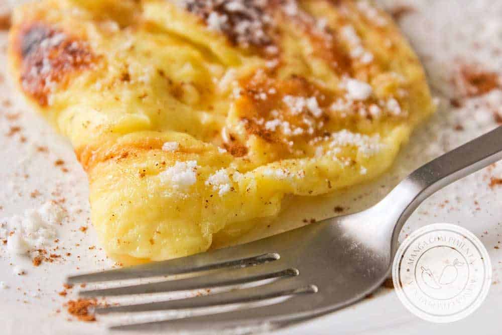 Confira 20 Receitas com Ovos para fazer agora: Omelete Doce - um prato delicioso para o café da manhã!