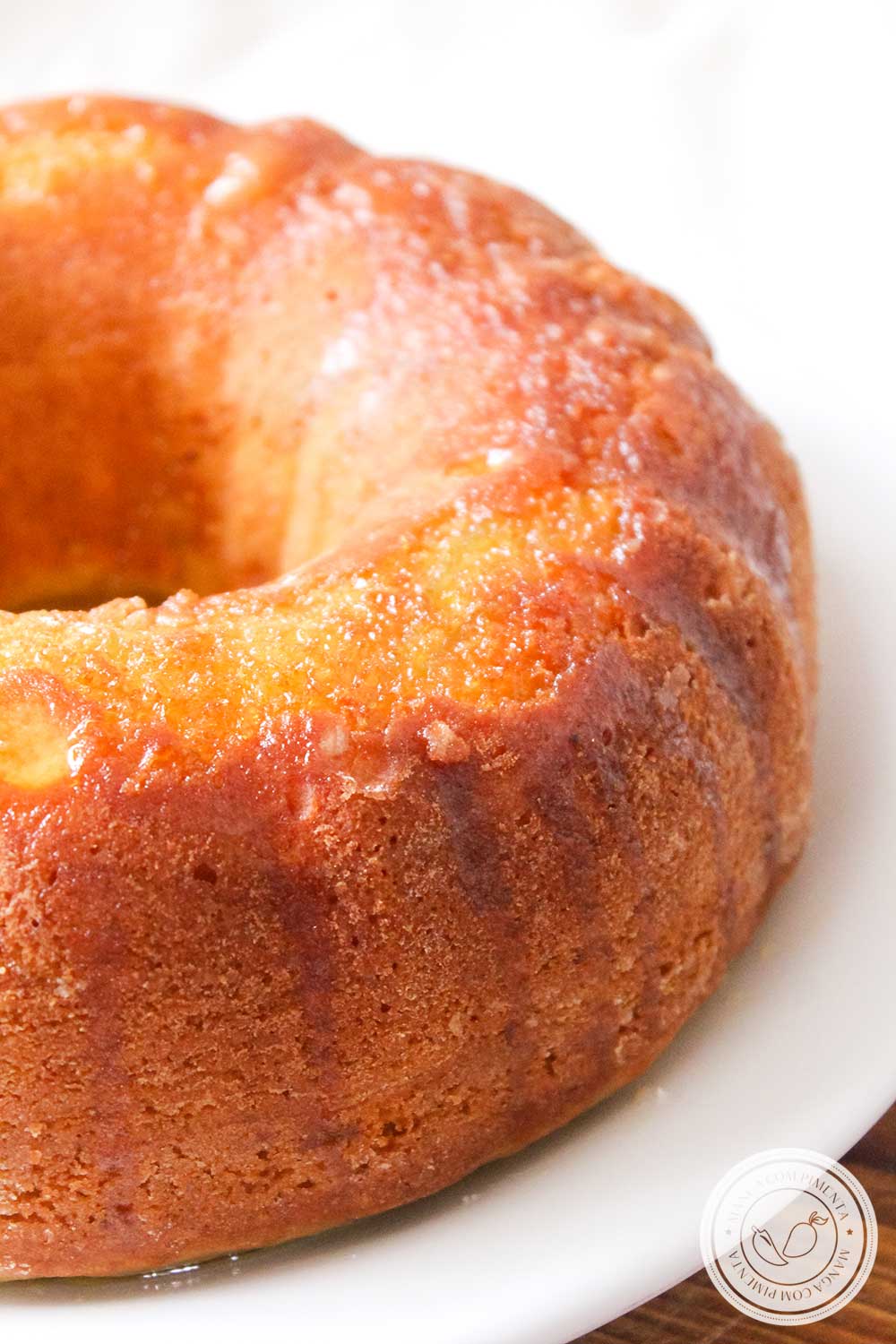 Receita de Bolo de Laranja sem Ovos - um doce caseiro para o café da manhã ou lanche da tarde da família!