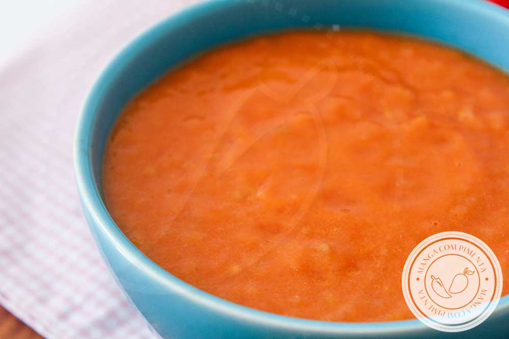 Receita de Molho de Tomates Assados - natural, gostoso e fácil de fazer em casa!
