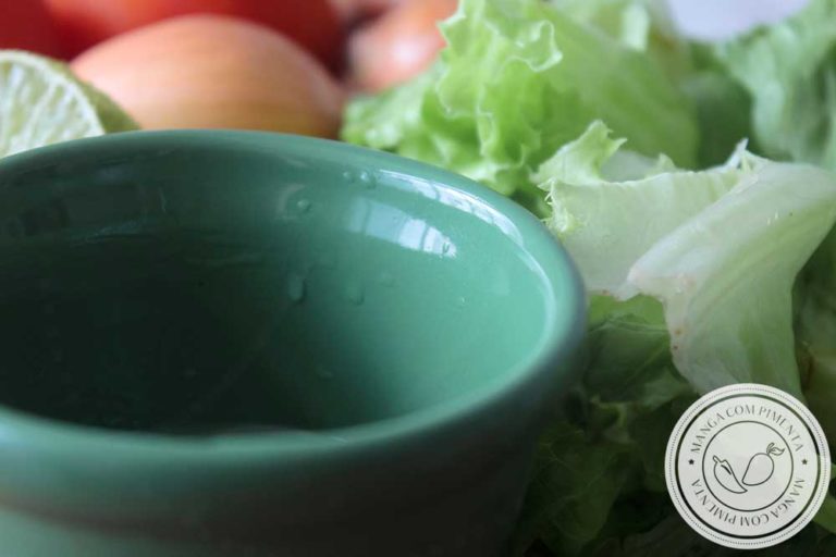 Molho para Salada – Prepare Vinagrete Francês!