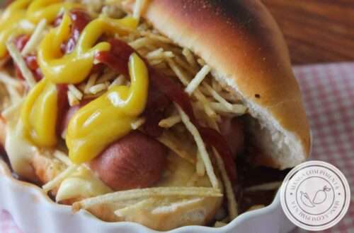 Receita de Lanche Hot Dog no Forno Completo - um prato delicioso para o lanche da tarde da família!