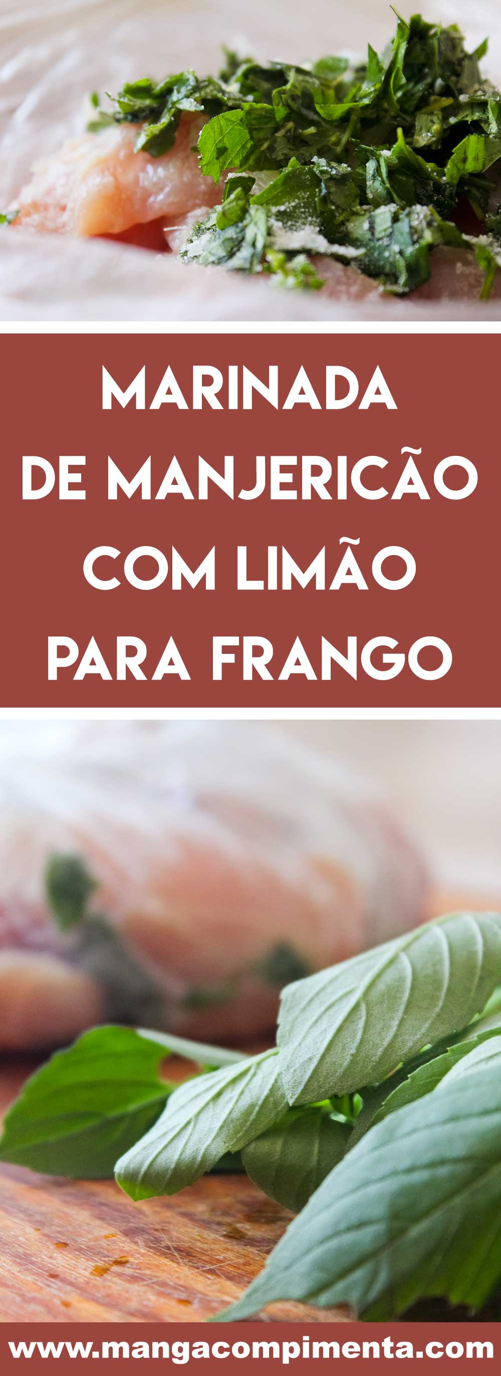 Receita de Marinada de Manjericão com Limão para Frango - para deixar a sua refeição com aquele gosto especial!