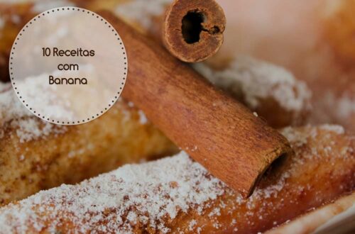 Receitas com Banana - escolha uma dessas receitas para preparar ainda hoje para a sua família e amigos!